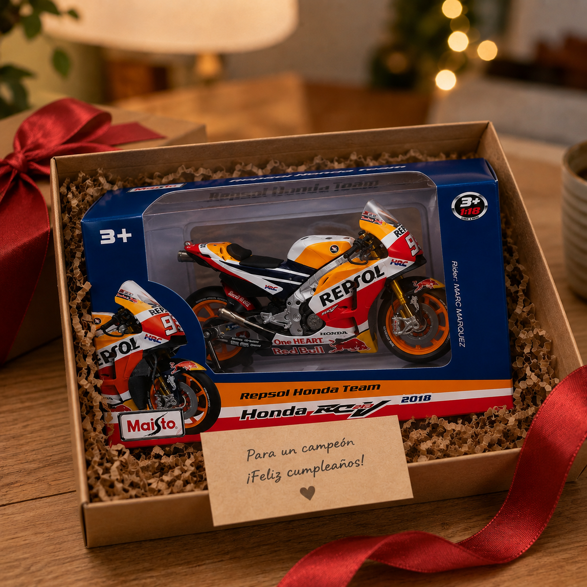 regalo moto miniatura motogp para moteros motociclistas