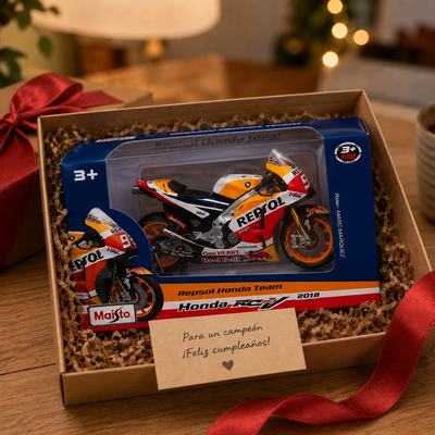 regalo moto miniatura motogp para moteros motociclistas